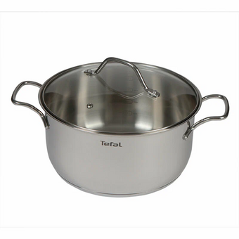  Кастрюля Tefal B8644674 d24см (без крышки) серебристый (2100125815) 