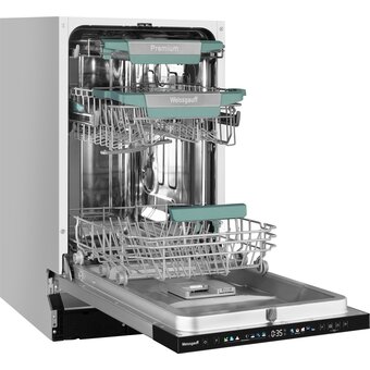  Встраиваемая посудомоечная машина Weissgauff BDW 4160 Real Touch DC Inverter Timer Floor 