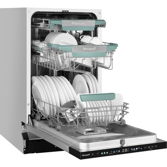  Встраиваемая посудомоечная машина Weissgauff BDW 4160 Real Touch DC Inverter Timer Floor 