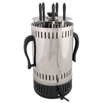  Электрошашлычница ENDEVER Grillmaster 290, серебристый/черный 
