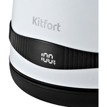  Электрочайник Kitfort KT-6121-2 белый 