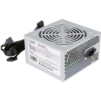  Блок питания CBR PSU-ATX400-12EC ATX, 400W, 20+4pin/1*4pin/1*IDE/2*SATA, 12cm fan 