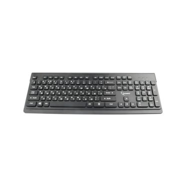  Клавиатура + мышь беспроводные Gembird KBS-7200, черный 
