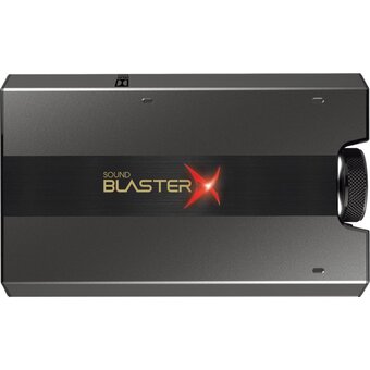  Внешняя звуковая карта Creative Sound BlasterX G6 USB3.0 Retail, 70SB177000000 