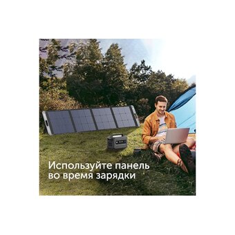  Солнечная панель Ugreen SC200 (15114) 200W dark gray 