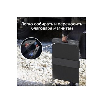  Солнечная панель Ugreen SC200 (15114) 200W dark gray 