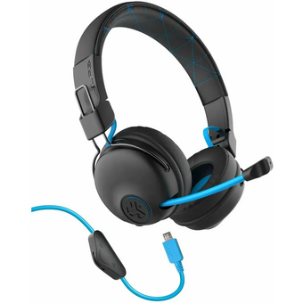  Наушники с микрофоном JLAB IEUGHBPLAYRBLKBLU4 Play Gaming Wireless Headset On Ear черный BT 