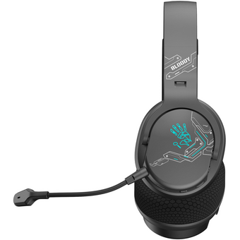  Наушники с микрофоном A4Tech Bloody GR370 черный BT 