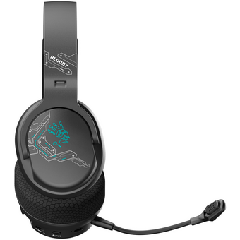  Наушники с микрофоном A4Tech Bloody GR370 черный BT 