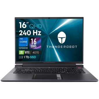  Ноутбук Thunderobot Zero G3 Max (JT009K00BRU) 16"/Intel Core i7 13700HX/16 ГБ DDR5/1 ТБ SSD/NVIDIA GeForce RTX 4070, 8GB GDDR6/Windows 11/2.58 кг 