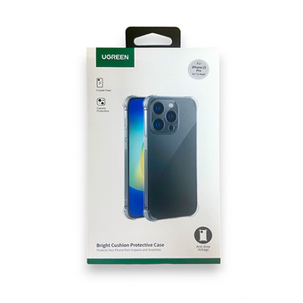  Чехол UGREEN LP719 25386 Cushion Protective Case for iPhone15 Pro 6.1'' 1pcs/bag Clear 