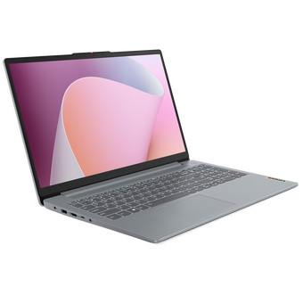  Ноутбук LENOVO IdeaPad Slim 3 15AMN8 (82XQ008GIN) 15.6"FHD IPS 300nits/AMD R5 7520U/8GB DDR5/SSD 512GB/Grey/Win 11H/1.62 kg 