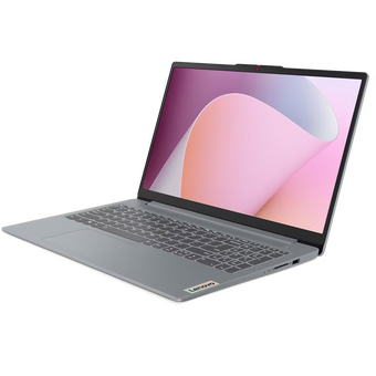  Ноутбук LENOVO IdeaPad Slim 3 15AMN8 (82XQ008GIN) 15.6"FHD IPS 300nits/AMD R5 7520U/8GB DDR5/SSD 512GB/Grey/Win 11H/1.62 kg 