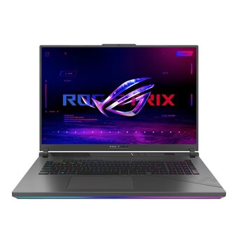  Ноутбук ASUS Rog Strix G18 G814JV-N6168 (90NR0CM1-M00BC0) 18"(2560x1600 (матовый, 240Hz, 3ms) IPS)/Intel Core i7 13650HX(2.6Ghz)/16384Mb/1024PCISSDGb 