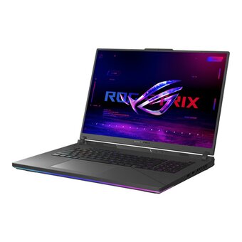  Ноутбук ASUS Rog Strix G18 G814JV-N6168 (90NR0CM1-M00BC0) 18"(2560x1600 (матовый, 240Hz, 3ms) IPS)/Intel Core i7 13650HX(2.6Ghz)/16384Mb/1024PCISSDGb 