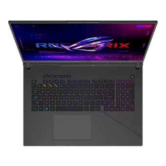  Ноутбук ASUS Rog Strix G18 G814JV-N6168 (90NR0CM1-M00BC0) 18"(2560x1600 (матовый, 240Hz, 3ms) IPS)/Intel Core i7 13650HX(2.6Ghz)/16384Mb/1024PCISSDGb 