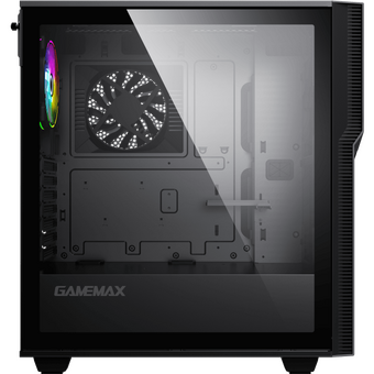  Корпус Gamemax Zorro COC Black без БП (Midi Tower, Черный, 1*USB3.0, 1*USB Type-C, COC fan) 