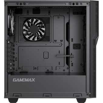  Корпус Gamemax Zorro COC Black без БП (Midi Tower, Черный, 1*USB3.0, 1*USB Type-C, COC fan) 