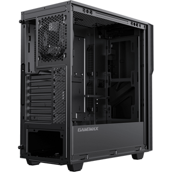  Корпус Gamemax Zorro COC Black без БП (Midi Tower, Черный, 1*USB3.0, 1*USB Type-C, COC fan) 