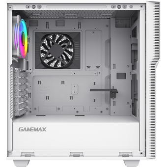  Корпус Gamemax ZORRO COC White без БП (Midi Tower, Белый, 1*USB3.0, 1*USB Type-C, COC fan) 