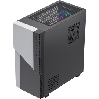  Корпус Gamemax Zorro COC Black без БП (Midi Tower, Черный, 1*USB3.0, 1*USB Type-C, COC fan) 