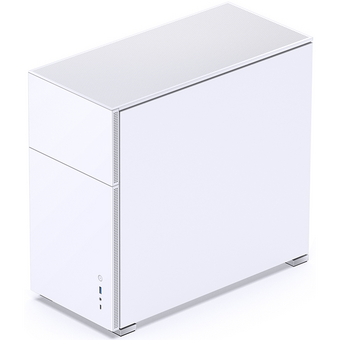  Корпус JONSBO D41 STD White без БП, боковая панель из закаленного стекла, mini-ITX, micro-ATX, ATX, белый 