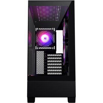  Корпус PHANTEKS 523 XT View, Black (PH-XT523V1_DBK01_RU) , 3x120mm ARGB Fan, Tempered Glass, Mid-Tower 