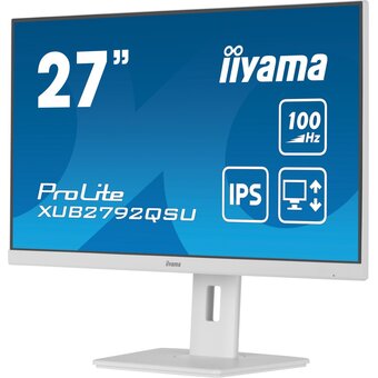  Монитор Iiyama ProLite XUB2792QSU-W6 белый 