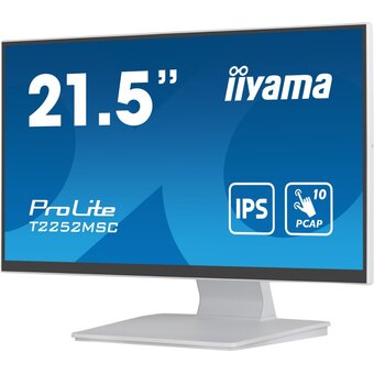  Монитор Iiyama ProLite T2252MSC-W2 белый 