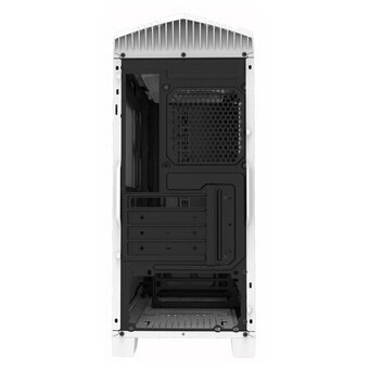  Корпус GameMax Centauri WB H601 mATX, white, w/o PSU, w/1xUSB3.0+1xUSB2.0+HD-Audio, w/1x12mm FRGB fan 