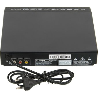  Плеер DVD Hyundai H-DVD180 черный ПДУ 