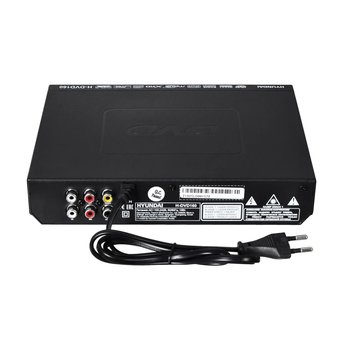  Плеер DVD Hyundai H-DVD160 черный ПДУ 