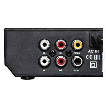  Плеер DVD Hyundai H-DVD160 черный ПДУ 