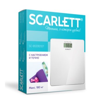  Весы напольные SCARLETT SC-BS33E107 