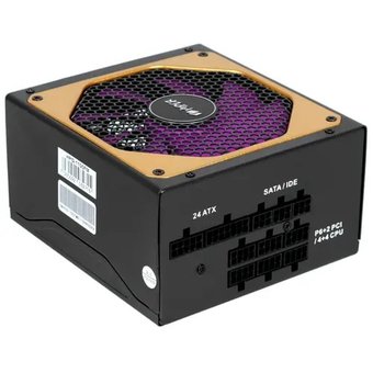  Блок питания Hiper HPG-1100FM PSU (1100W 80+Gold, 14cm Fan, 220V input, Modular, Black) BOX 