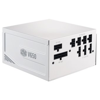  Блок питания Cooler Master Gold-V2 White Edition (MPY-650V-AGBAG-EU) Power Supply, 650W, ATX, 135mm, 24pin, 12xSATA, 4xPCI-E(6+2), APFC, Full M 