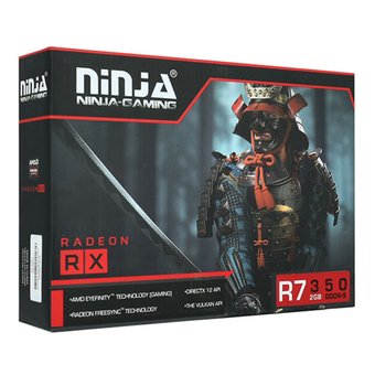  Видеокарта Sinotex Ninja Radeon R7 350 (AKR735025F) 2G GDDR5 128BIT (DVI/HDMI/CRT), RTL 