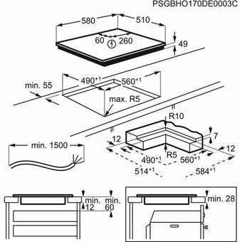  Варочная панель Electrolux KIV634I 