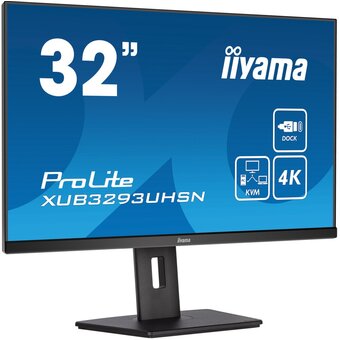  Монитор Iiyama XUB3293UHSN-B5 черный 