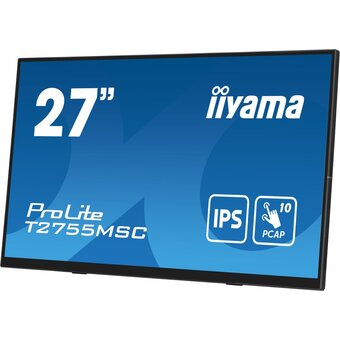  Монитор Iiyama ProLite T2755MSC-B1 черный 