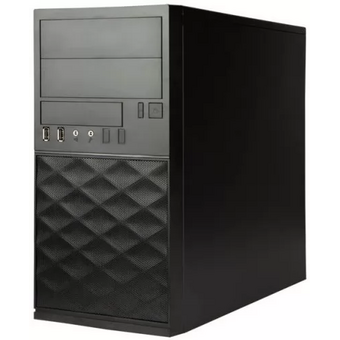  Корпус InWin EFS052 (6184502) Black Mini Tower без БП U3*2+A(HD) + front fan holder + Screwless mATX 