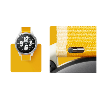  Ремешок для смарт-часов Xiaomi Watch S1 Active (BHR6212GL) Braided Nylon Strap Maize Yellow 