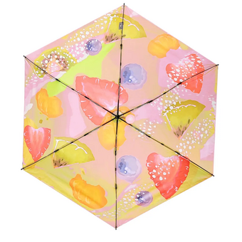  Зонт Ninetygo Summer Fruit UV Protection Umbrella розовый 