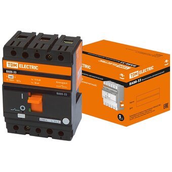  Автоматический выключатель TDM ВА88-33 (SQ0707-0013) 
