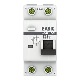  Дифавтомат EKF Basic АД-12 (DA12-32-30-bas) 