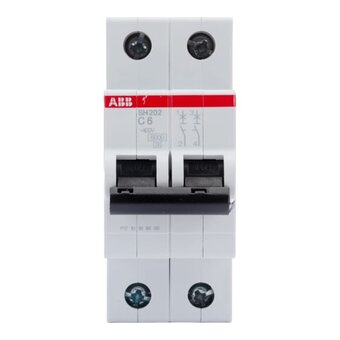  Автоматический выключатель ABB SH202 C6 (2CDS212001R0064) 