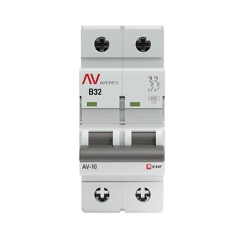  Автоматический выключатель EKF Averes AV-10 (mcb10-2-32B-av) 