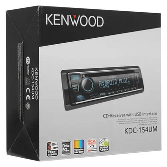  Автомагнитола Kenwood KDC-154UM 1DIN 4x50Вт 