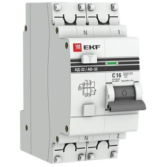  Дифавтомат EKF PROxima АД-32 (DA32-16-30-pro) 