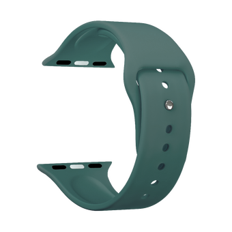  Ремешок Deppa Band Silicone для Apple Watch 38/40mm 47126, силиконовый, зеленый 